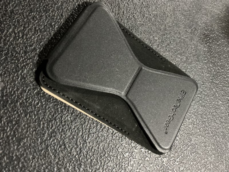 Condition photo showing New/Like New for magnetic wallet for magsafe with stand, rfid blocking, 2 card holder, slim leather, compatibe with iphone 17 16 15 14 13 12 series