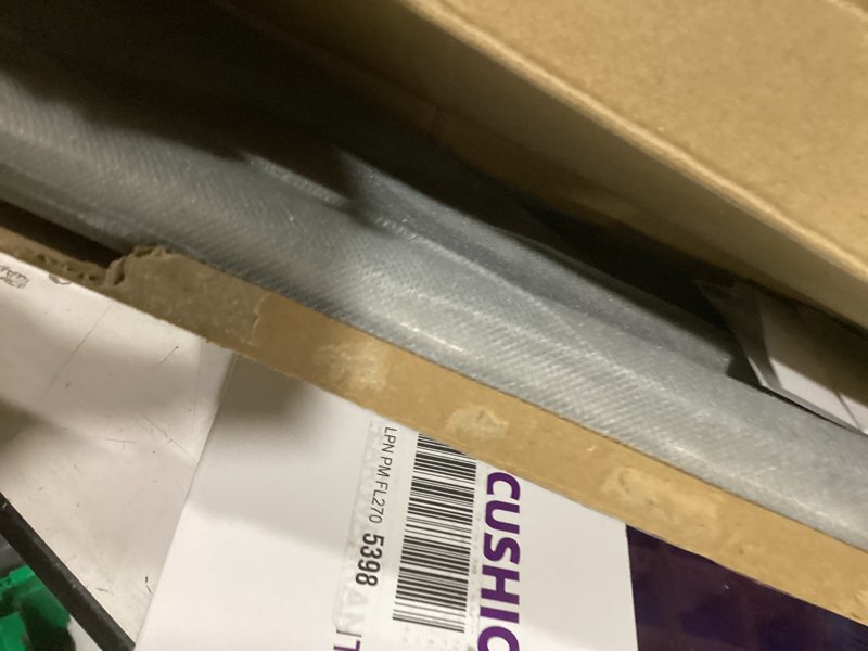 Condition photo showing Good Condition for jqk double bath towel bar, 19 inch 304 stainless steel thicken 0.8mm towel rack bathroom, towel holder brushed finished wall mount, useable length 16 inch, tb100l16-bn 19 inch brushed stainless steel