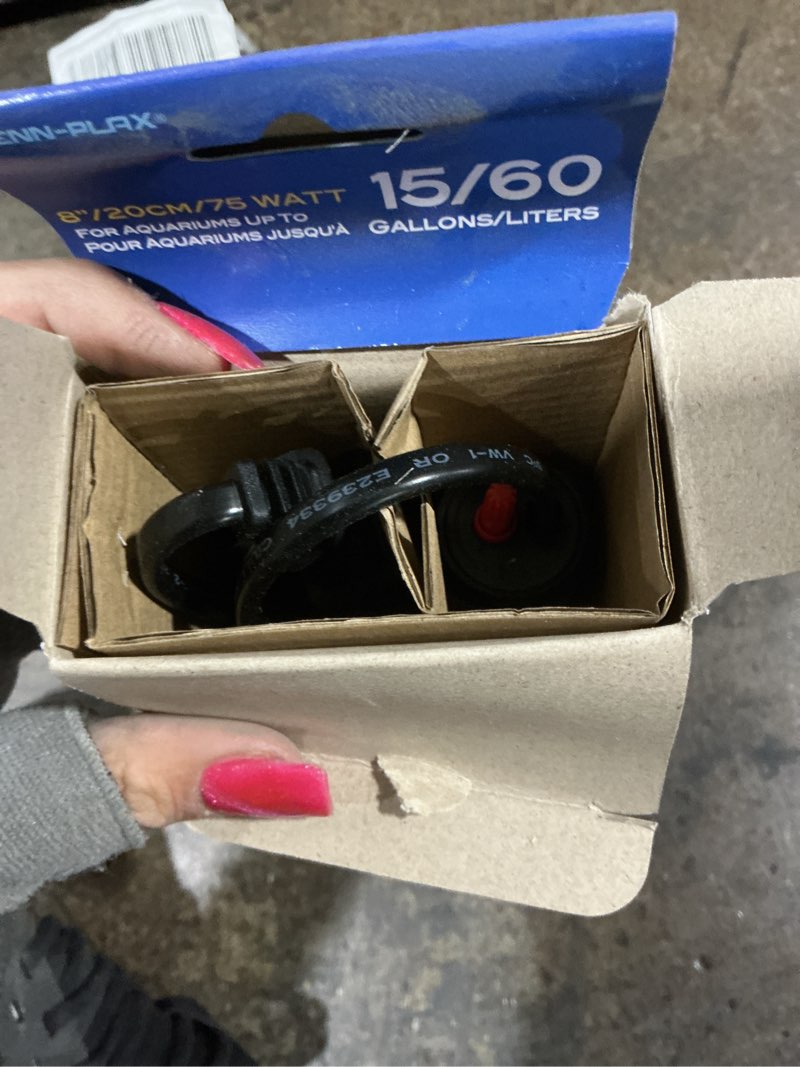 Condition photo showing Good Condition for Penn-Plax Cascade Aquarium Heater – 8.5” Length – 75 Watt - Glass