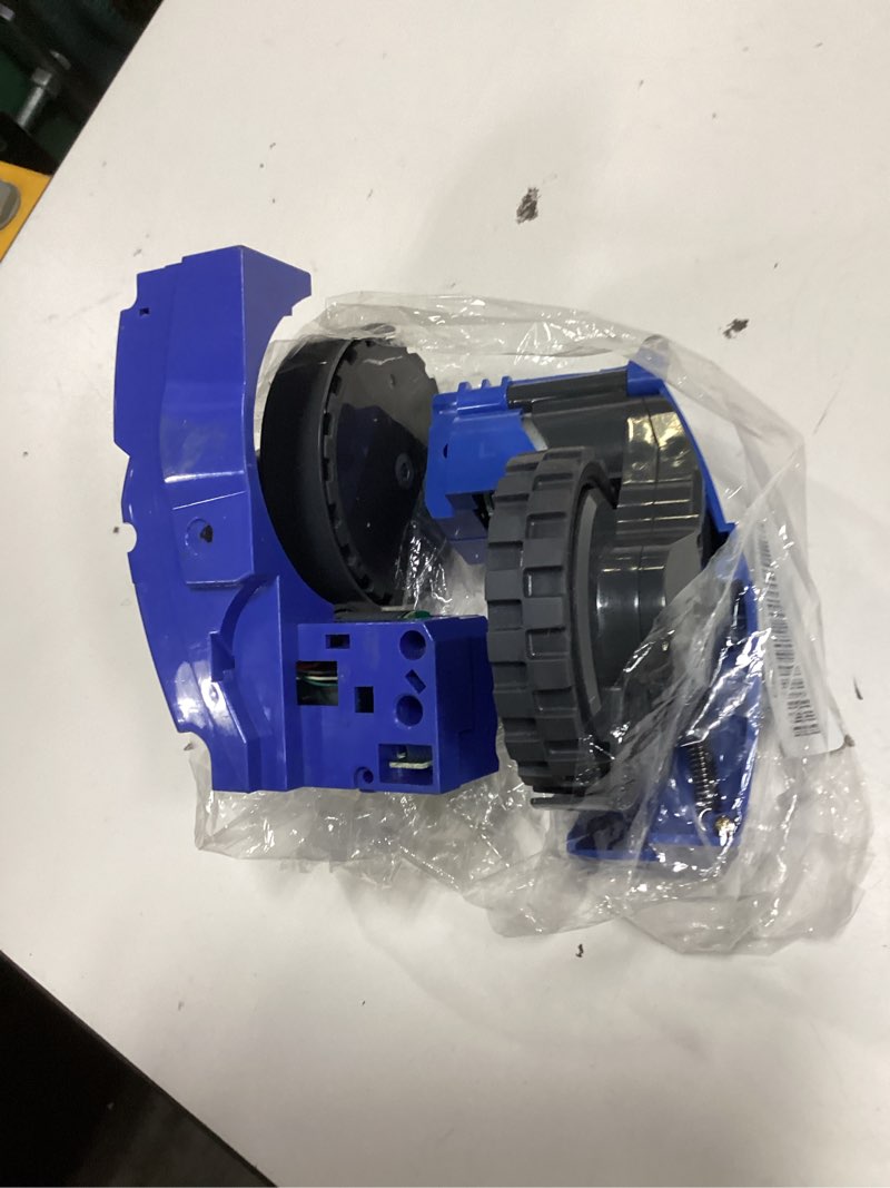 Condition photo showing Good Condition for 100% new! right and left drive wheel module replacement compatible for irobot roomba 500 600 700 series l and r drive wheel pair parts replacement (blue 83301)