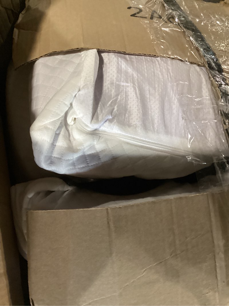 Condition photo showing New/Like New for sinweek 3 inch gel memory foam mattress topper twin xl size for college dorm, ventilated high density pad for back pain, bed topper with removable soft cover, certipur-us certified twin xl 3 inch (white cover)