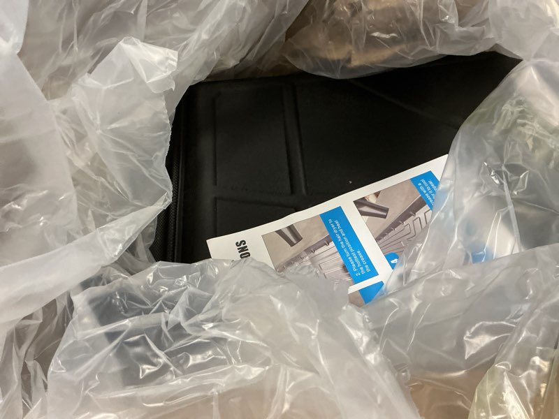 Condition photo showing Good Condition for Custom Fit for Cargo Liner 2021-2025 Mercedes-Benz GLA-Class - Black TPE All Weather Heavy Duty Waterproof Rear Cargo Tray Trunk Floor Mat Protector