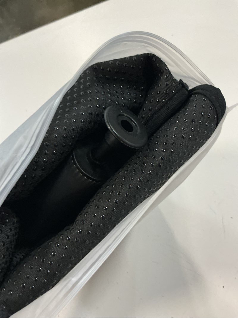 Condition photo showing As Is for lemotech travel seat cushion for airplane, press-type air inflatable cushion, portable ergonomic comfort with non-skid bottom for long flights, office, camping, wheelchair, travel, driving