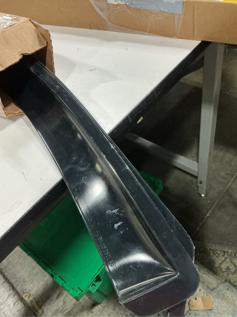 Condition photo showing As Is for auto ventshade [avs] in-channel rain guards for 2019-2026 chevrolet/gmc silverado/sierra 1500, 2020-2026 silverado/sierra 2500/3500, crew cab only | window vent visors, 4 pcs. - smoke | 194805 in-channel - smoke