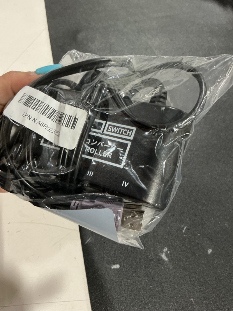 Condition photo showing Good Condition for gamecube adapter for nintendo switch / wii u / pc and switch 2 gamecube controller adapter, super smash bros adapters for ngc controller, support turbo and vibration features with 180cm usb cable