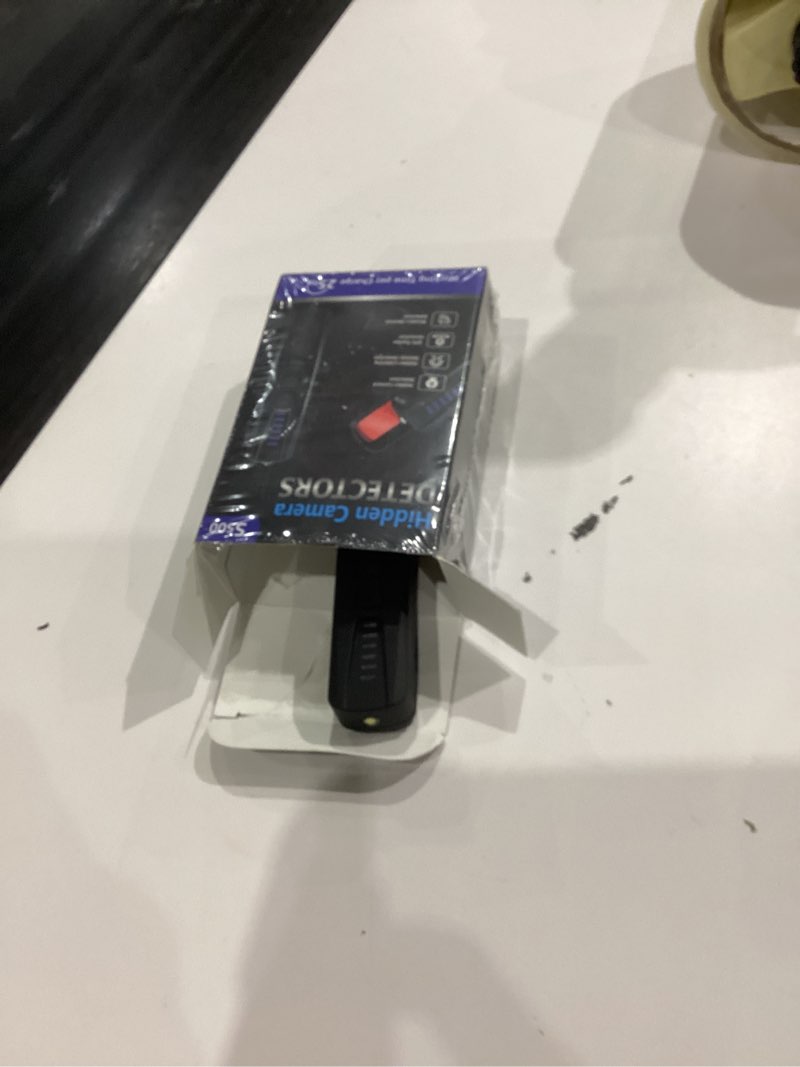 Condition photo showing Good Condition for AI Hidden Camera Detector, Anti-Spy Camera Finder RF Signal & WiFi Scanner Hidden Devices Detector for GPS Trackers, 4 Modes for Hotel, Bathroom, Office, Car Travel Security (Black)