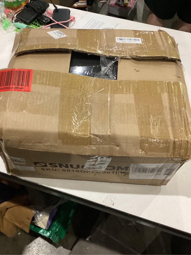 Condition photo showing Good Condition for Snughome 3 Drawer Tall File Cabinet with 19.7'' Extended Desktop, 3-Tier Filing Cabinet for Home Office 51.6''H Vertical File Cabinet Printer Stand with Drawers, Fits A4/Letter/Legal,Rustic Brown