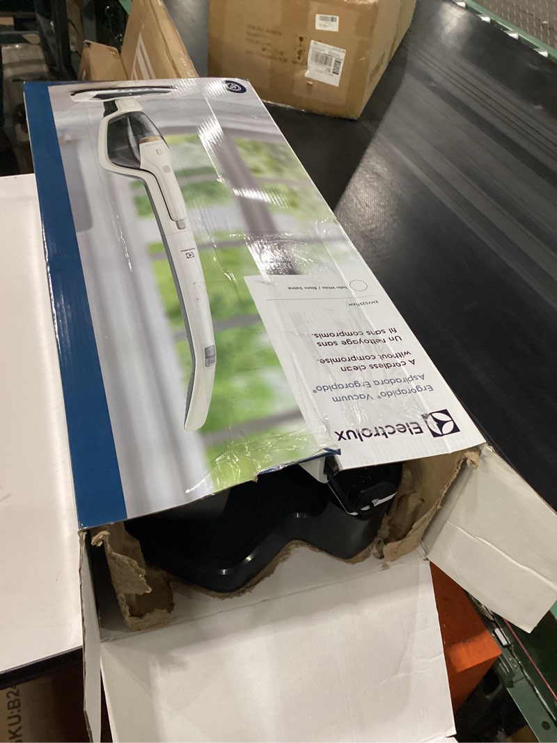 Condition photo showing Good Condition for electrolux ergorapido cordless 2-in-1 vacuum cleaner with high suction power and 180° easysteer mobility, 48-minute run time, 2 power modes, satin white standard