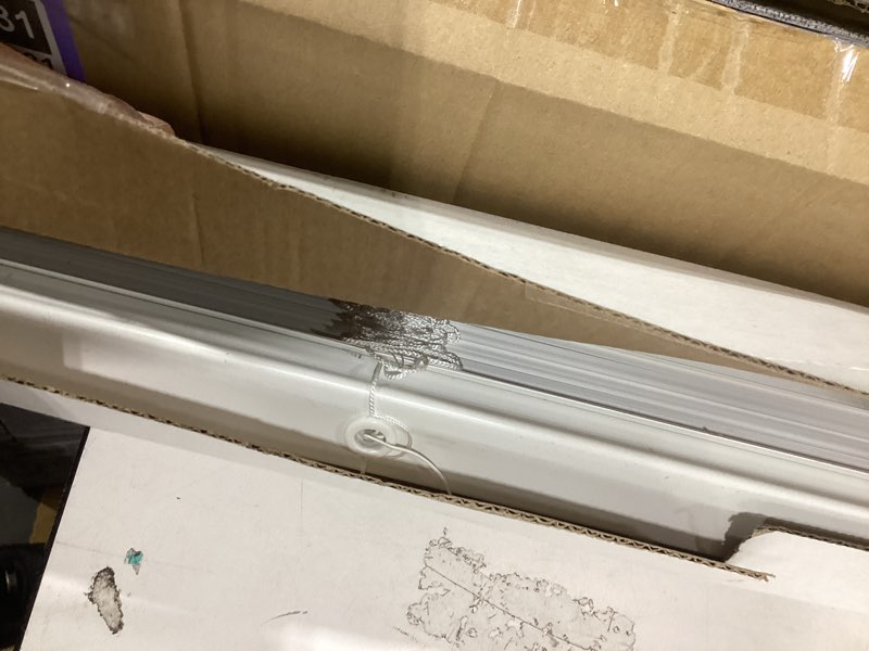 Mirrotek Cordless 1 Inch Mini Blinds, Light Filtering, 27 x 64 Inches