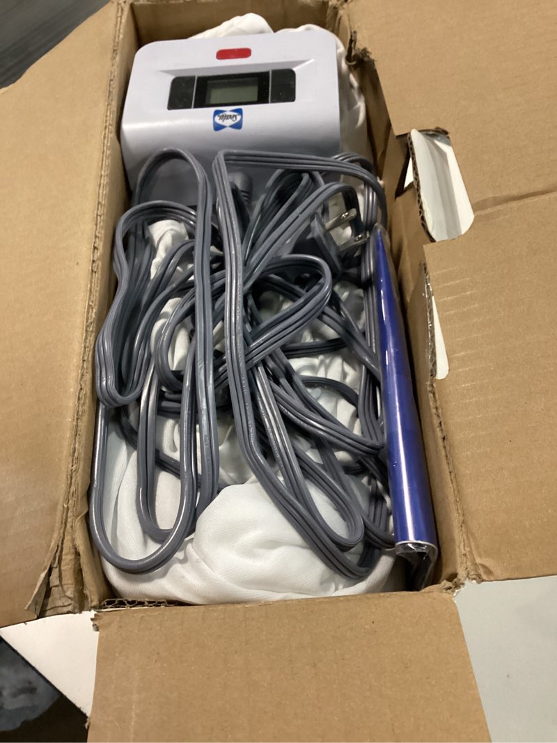 Condition photo showing Good Condition for sealy 3m scotchgard heated mattress pad | quilted cotton electric bed warmer with 10 heat setting controller | 1-12 hours auto shut off | 15" deep all around elastic pocket, full