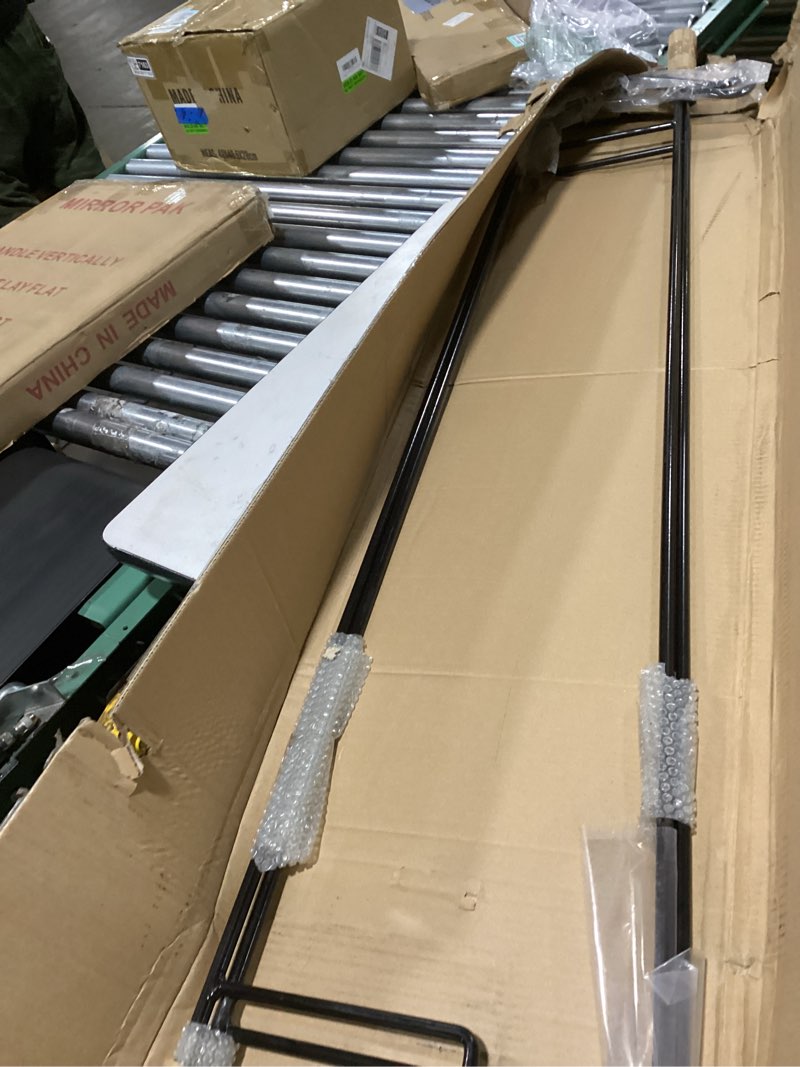 Condition photo showing Good Condition for beau jardin 4 pack solid shepherds hook 65in tall one piece structure no assembly required 1/2in thick heavy duty shepards hook for bird feeders pole garden outdoor plants lanterns wedding metal 65inch-4pack no assembly outward