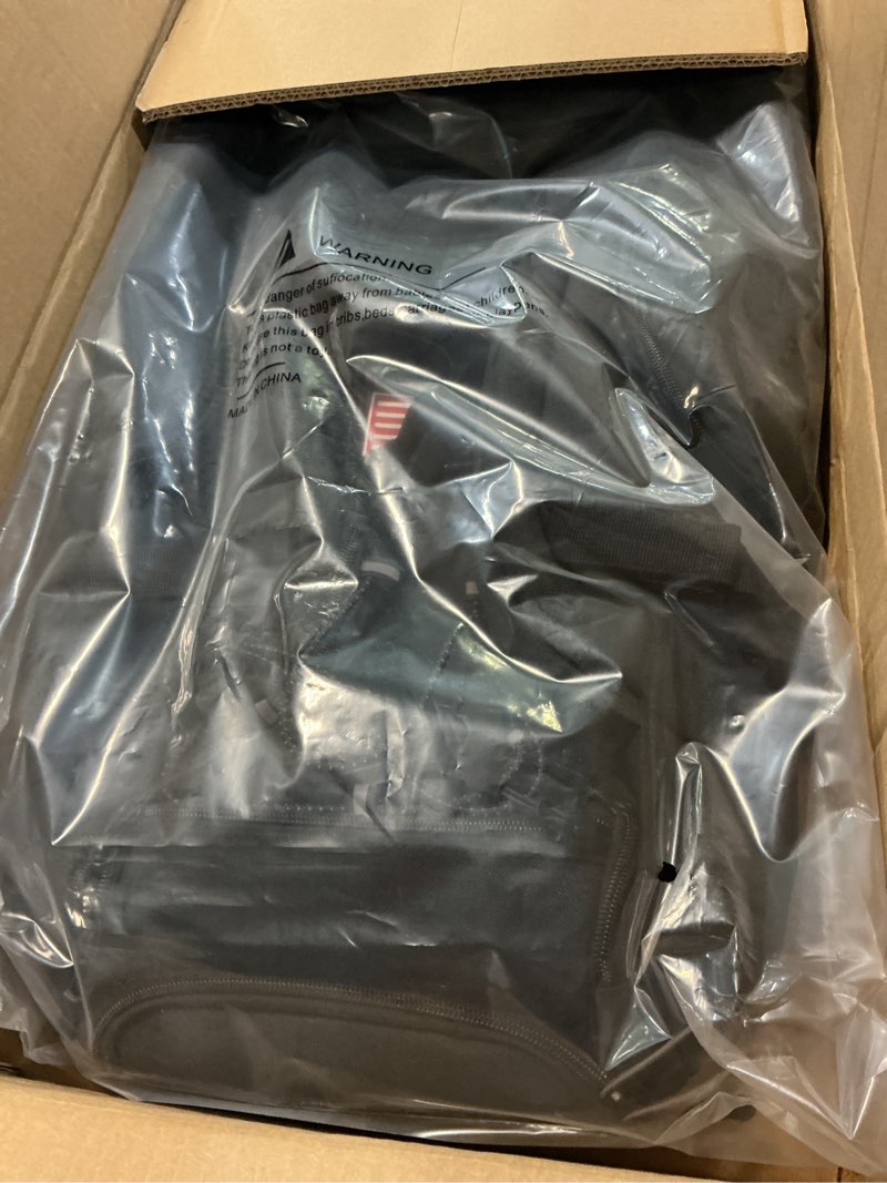 Condition photo showing Good Condition for rolling baseball bag with wheels, 60l capacity wheeled softball bag with shoe compartment for youth & adult, bat bag with hidden straps,fence hook,holds 4 bat, helmet, glove black