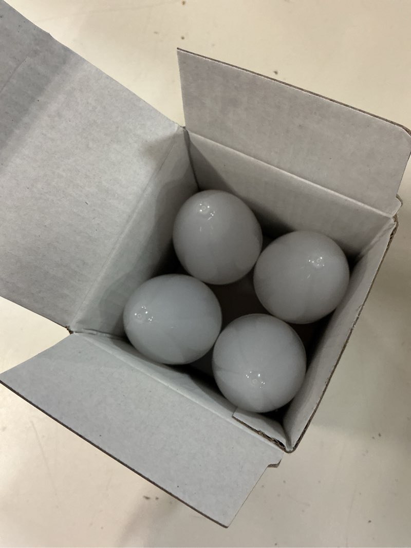 Condition photo showing Good Condition for lightinginside e12 smart light bulbs 60w equiv., work with alexa/google home/smartlife, 500lm 6w rgbcw candle candelabra led bulbs, no hub required, 2.4g wifi & ble chandelier bulb, etl listed, 4pcs 4 count (pack of 1) multicolor