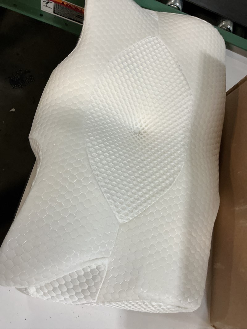 Condition photo showing Good Condition for elviros ergonomic cervical memory foam contour pillow for neck shoulder pain