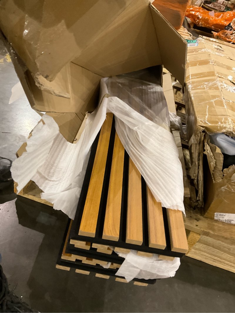 Condition photo showing As Is for 6pack acoustic wall panels