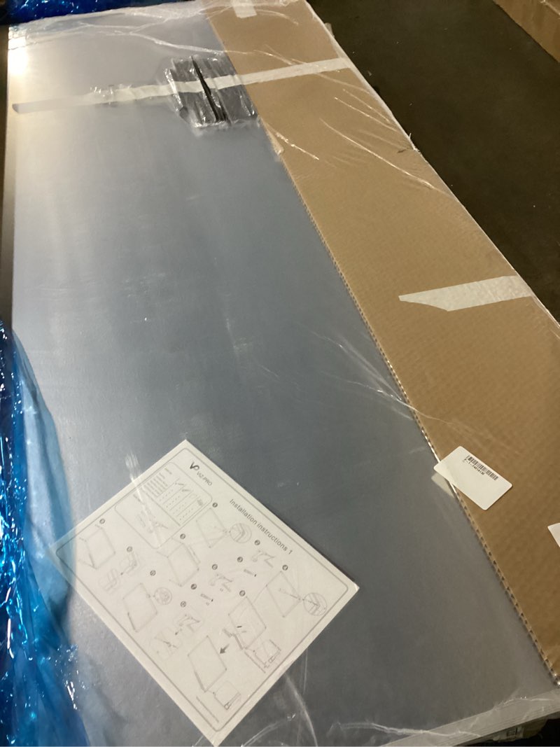 Condition photo showing Good Condition for VIZ-PRO Dry Erase Board/Magnetic Whiteboard, 72 x 48 Inches, Large Wall Mounted Board for School Office and Home 6' x 4'