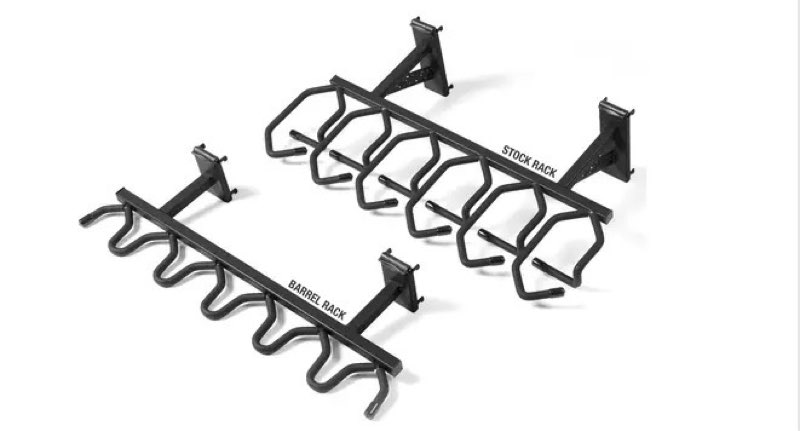 Savior Rifle Wall Rack Black