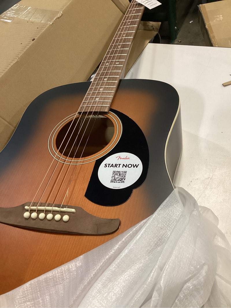 Condition photo showing Good Condition for Fender California Debut Redondo Series Acoustic Guitar, Beginner Guitar, 2-Year Warranty, 2-Tone Sunburst