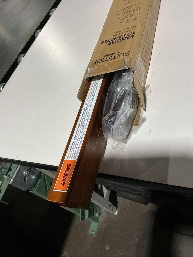 Condition photo showing Good Condition for Summer Infant Banister to Banister Gate Mounting Kit - Fits Round or Square Banisters, Accommodates Most Hardware & Pressure Mount Baby Gates up to 37” Tall, Gate Sold Separately 37 Inch - 2 Count (Pack of 1)