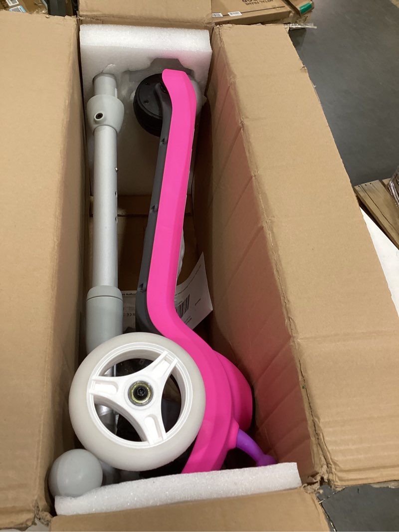 Condition photo showing Good Condition for scoothop electric scooter for kids,flashing led wheels,up to 5 mph,60 min ride time,lean to steer,3 height adjustable,3 wheel electric scooter for kids ages 2-8,gift ideas for boys and girls