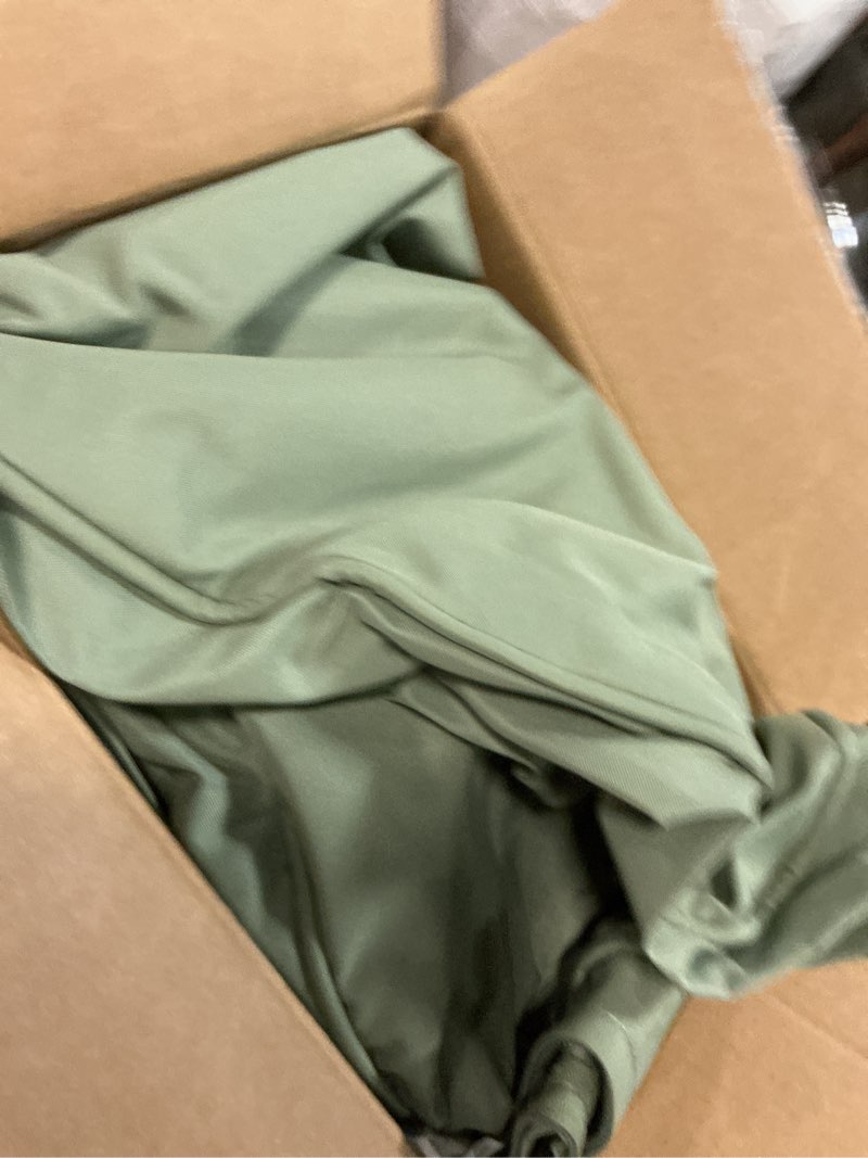 Condition photo showing Good Condition for summsun outdoor bench cushion: waterproof and fade resistant patio furniture cushions - non-slip bench pad cushion with removable cover for garden swing porch sofa settee, 45 x 18 inch, sage green 45x18x3 inch sage green