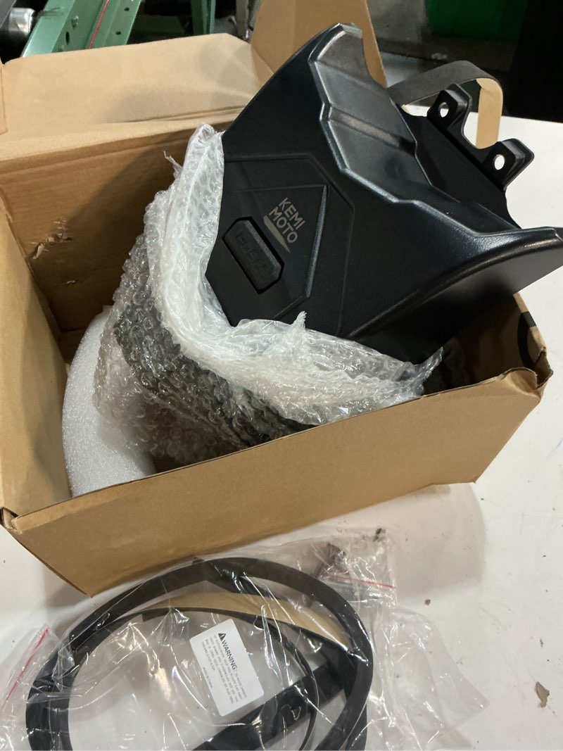Condition photo showing Good Condition for kemimoto x3 electric device tablet holder, gps mount storage box compatible with 2017-2025 can am maverick x3 all models, replace oem #715002874