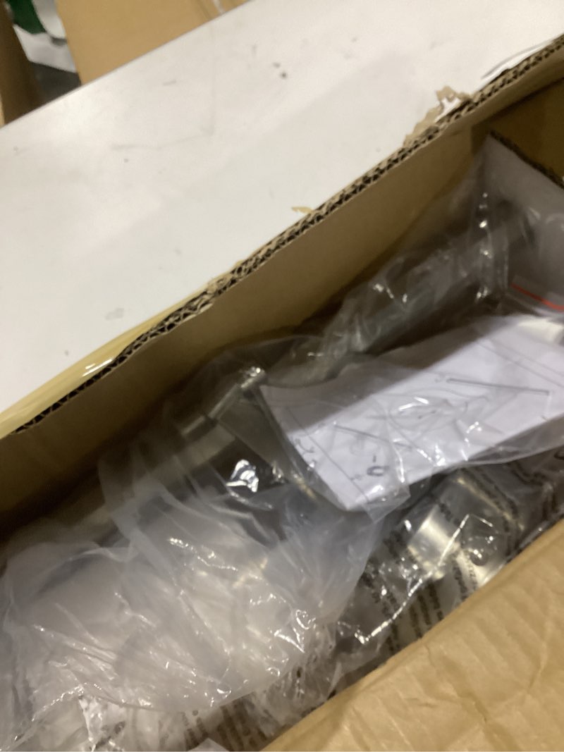 Condition photo showing As Is for kaisite bathroom light fixture over mirror 22in brushed nickel vanity lighting fixture dimmable led vanity light rotatable modern bathroom light bar 18w 3000k brushed nickel-3000k 22 inch