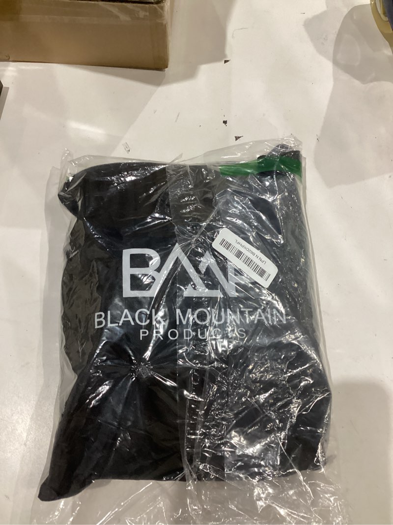 Condition photo showing As Is for Black Mountain Products Resistance Band Set with Door Anchor, Ankle Strap, Exercise Chart, and Carrying Case, 48"