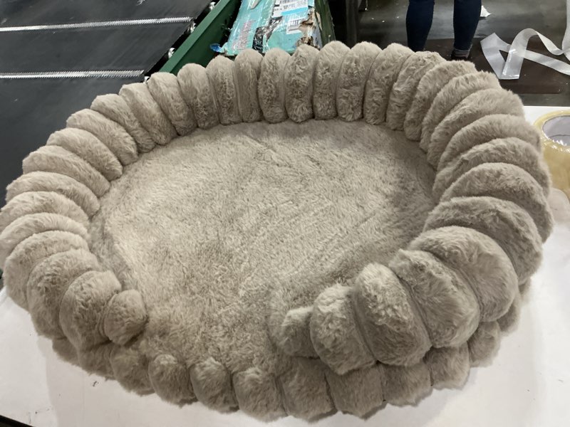 Condition photo showing As Is for indoor cat beds ultra soft pet sleeping area - Temu Im 