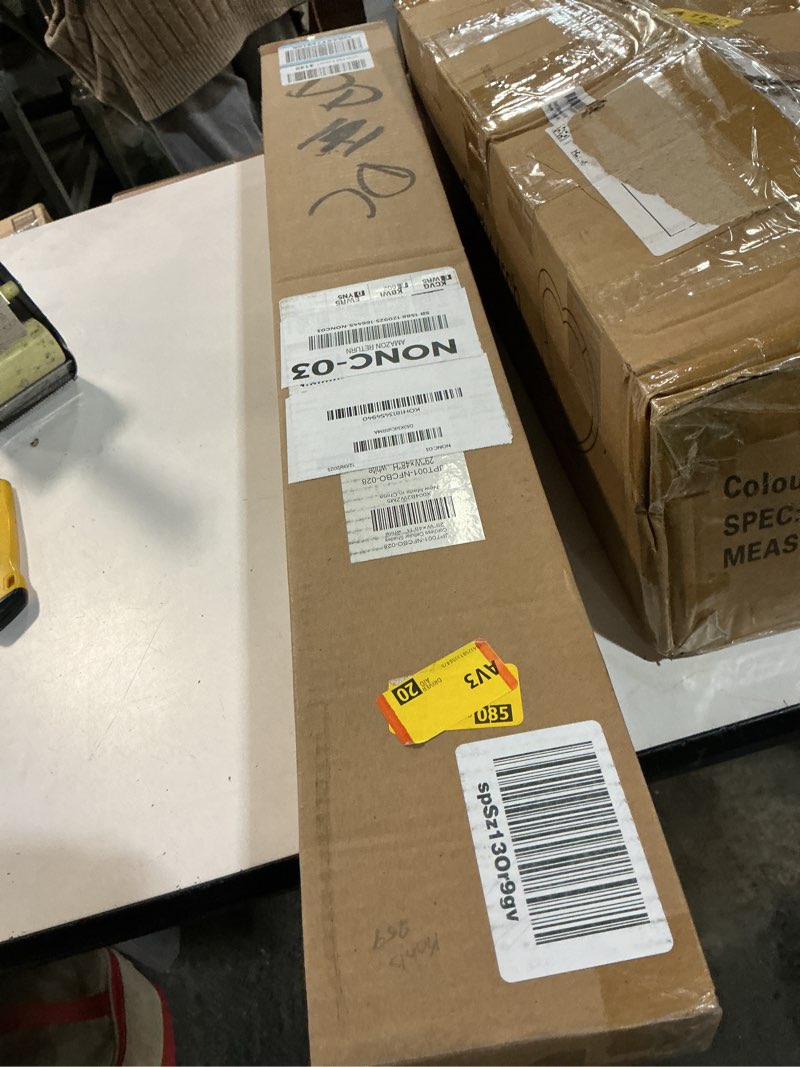 Condition photo showing New/Like New for LazBlinds No Tools No Drill Cordless Cellular Shades, Blackout Light Blocking Honeycomb Shades for Home, Thermal Insulation Blinds for Windows, 29" W x 48" H, White Blackout-white 29" W x 48" H