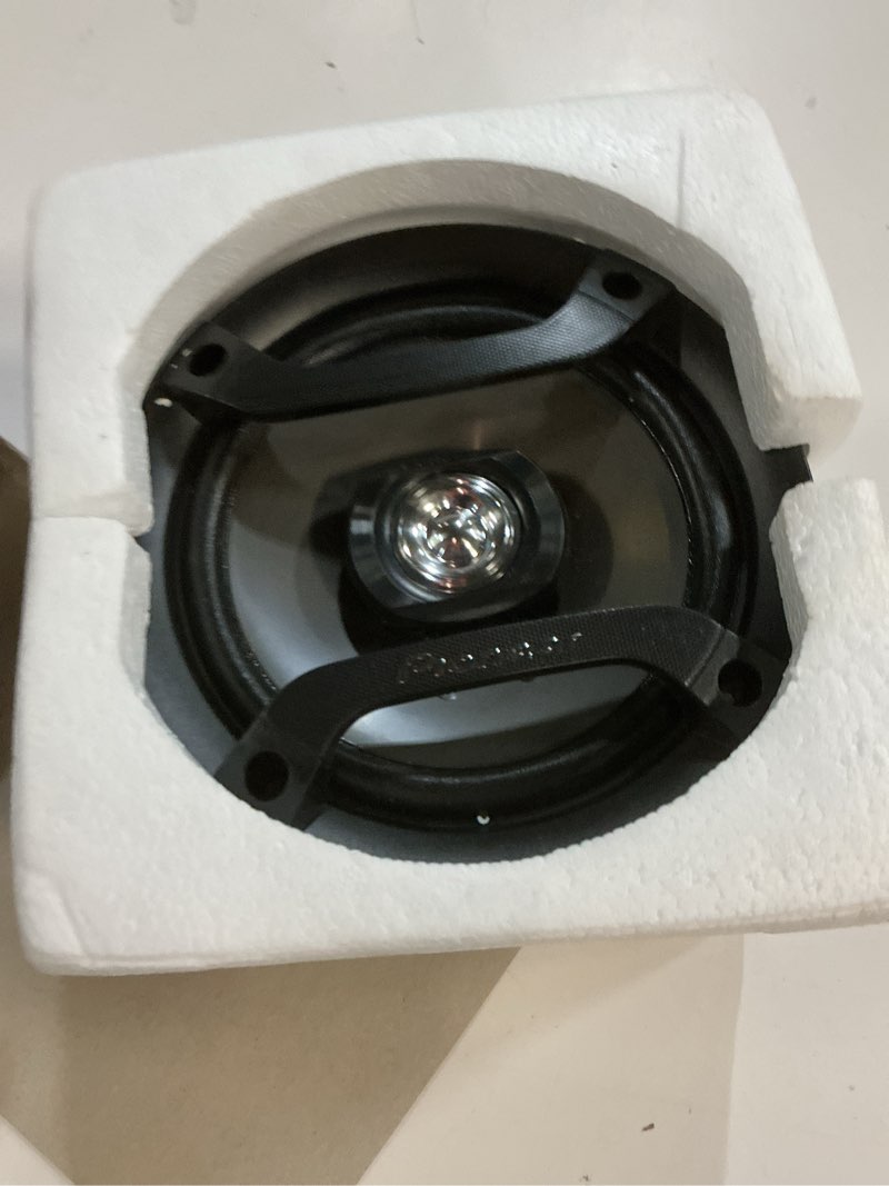 Condition photo showing Good Condition for PIONEER F-Series TS-F1634R 6.5” 2-Way Speakers (Pair) – 200W Max, Balanced Sound + Smooth Treble, Great Stock Replacement, High-Efficiency Speaker Designed for OEM Power 6.5" Coaxial - 200W F Series
