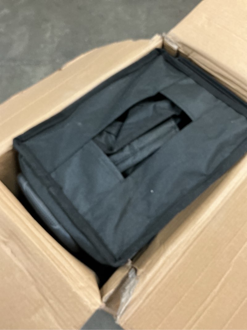 Condition photo showing Good Condition for Navatiee Big Wheels Collapsible Wagon Cart Foldable, Heavy Duty Beach Wagon with Silent All-Terrain Wheels, Folding Utility Grocery Cart with Side Pocket and Brakes for Camping Garden Sports, Black