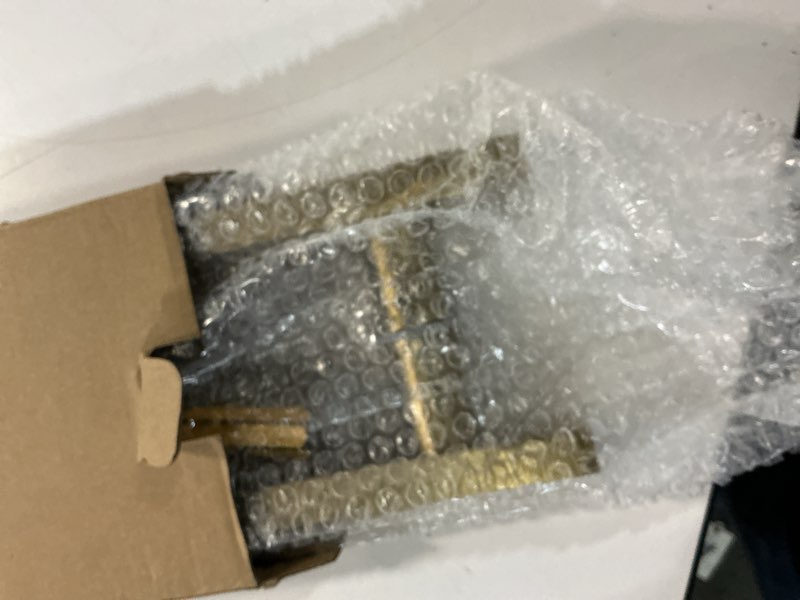 Condition photo showing New/Like New for titanium gold square barn door handles 12"/16"/18"/24"/36"/48"/59'', pull push long french door handle double sided, large front exterior shower door pull handles 12inch / 30cm brushed gold
