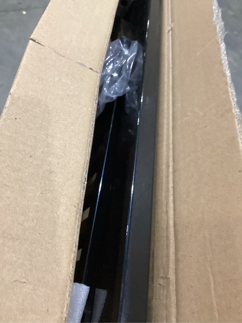 Condition photo showing Good Condition for no pawblems 55.1" extra tall pet gate for cat/dog, 29.9-44.4" wide auto close tall cat gate, no drilling pressure mounted for doorways/hallways, 1.37" narrow bar spacing, black black - s 55.1" tall, 29.9-44.4" wide