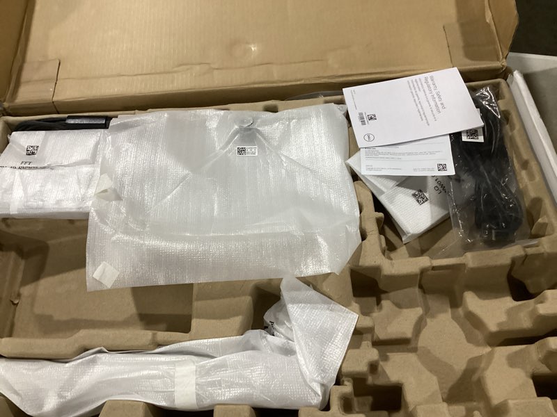Condition photo showing As Is for (similar to )dell 27 plus qhd usb-c monitor - s2725dc - 27-inch qhd (2560x1440) 144hz 1ms display, 2 x 3w speakers, usb-c/hdmi/displayport 1.4 connectivity, height/tilt/pivot/swivel, amd freesync - ash white 27 inches s2725dc-white usb-c