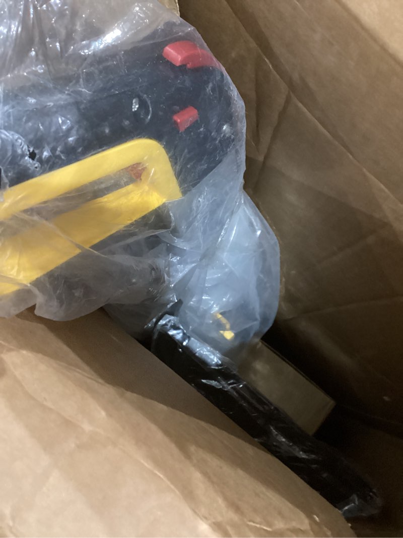 Condition photo showing As Is for Wagner Spraytech (2469828) Levaro Powerbrush 18V Cordless Outdoor Patio and Deck Cleaner with included Deep Cleaning Solution & Stone/Concrete Cleaning Solution great for outdoor spaces