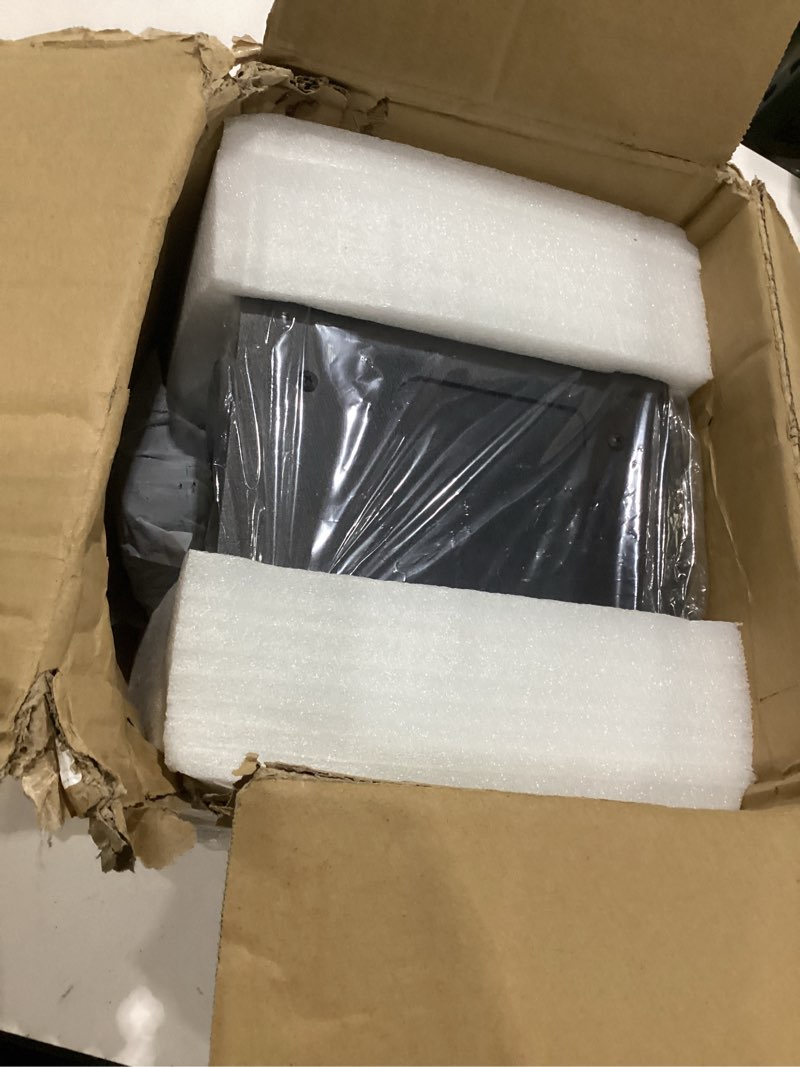 Condition photo showing As Is for u.s. solid automatic label dispenser stainless steel machine for translucent and opaque labels - fits 0.40"-4.52" wide and 0.32"-5.11" long uss-ld00017