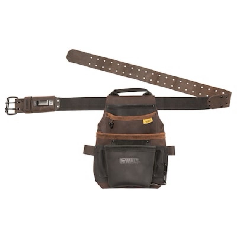 dewalt carpenter leather tool belt