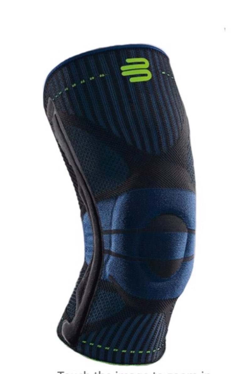 bauerfeind sports knee support - knee brace for pain relief and stabilization - patellar knee pad for enhanced support - targeted compression - lightweight & durable(size s)