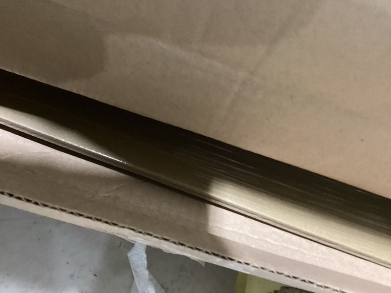 Condition photo showing Good Condition for lonlyeagle 36” x 48” trifold poster board?white corrugated project boards for presentations, science fair, school projects, event displays and trifold picture board?2 pack