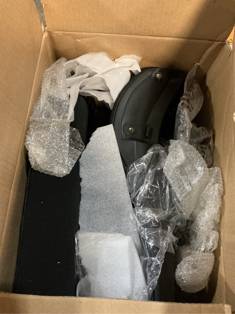 Condition photo showing Good Condition for Marsail Ergonomic Office Chair: Office Desk Chair with High Back Mesh and Adjustable Lumbar Support Rolling Work Swivel Task Chairs with Wheel 3D Armrests and Headrest Black With Headrest