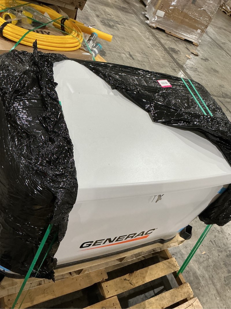 Condition photo showing As Is for *generac, home standby generator