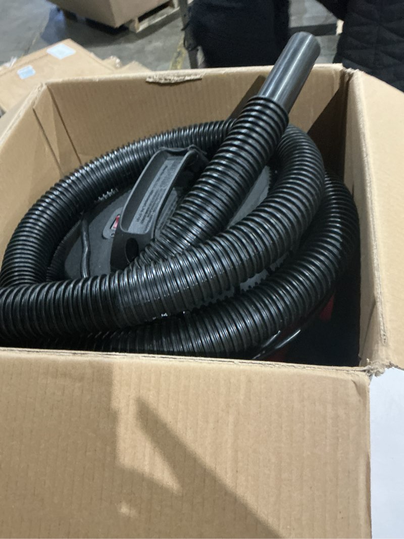 Condition photo showing Good Condition for Shop-Vac 5989305 Wet/Dry Vacuum, 5 Gallon, 4.5 Peak HP Stainless Steel Vacuum, 1.25 Inch Diameter x 7 Foot Hose, 6 Ft Cord Length, Ideal for Jobsite, Garage, Car & Workshop