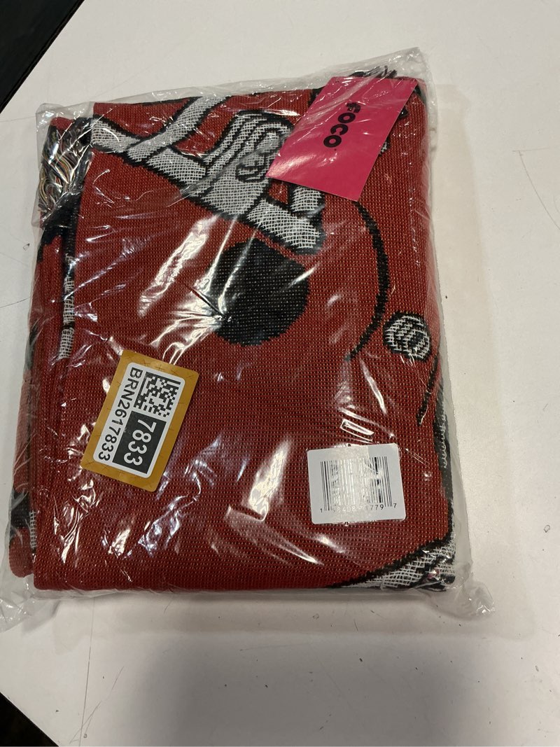 Condition photo showing New/Like New for FOCO NFL Team Logo Woven Tapestry - 46" x 60" Cleveland Browns