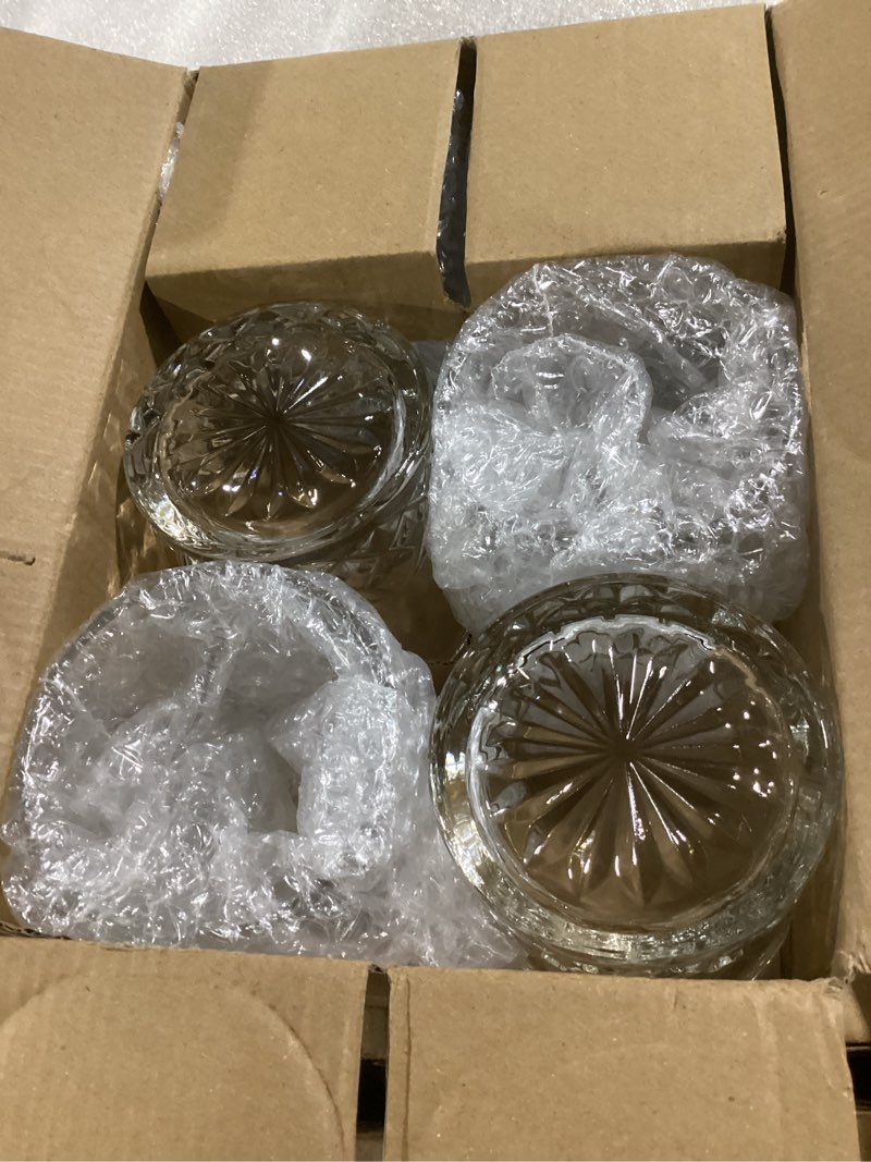 Condition photo showing Good Condition for Mumufy 36 Pieces Whiskey Glasses Bulk Old Fashioned Crystal Rocks Glasses 12 oz for Whiskey Bourbon Cocktail Vodka Liquor Drinks Gift Men Women Home Bar