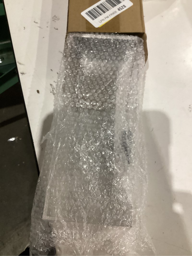 Condition photo showing As Is for Mail Holder for Table, Acrylic Letter Holder Box for Desk or Wall Mount, Mail Organizer Countertop, Clear