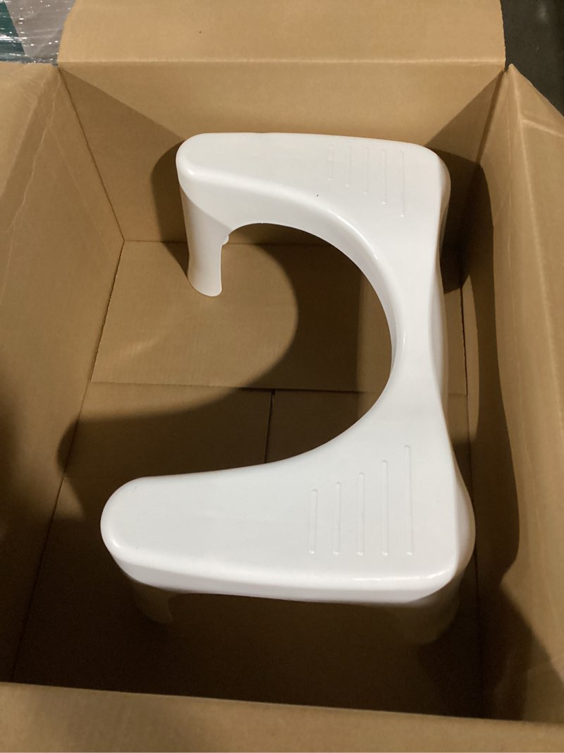 Condition photo showing Good Condition for Squatty Potty Simple Curve Bathroom Toilet Stool 7" White
