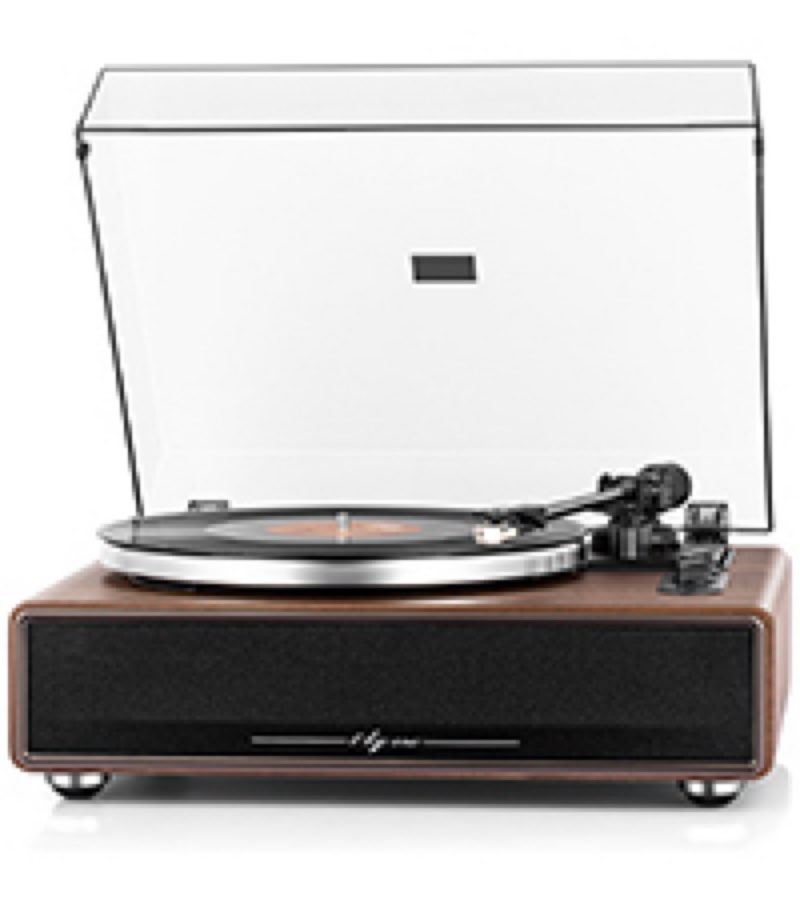 Record Player Belt Drive Turntable with Built-in Speakers High Fidelity Sound Vinyl Record Player wi