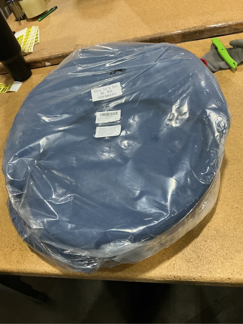 Condition photo showing New/Like New for teenyyou 2 pcs portable heated seat cushion for bleachers with back support, extra foldable heating 