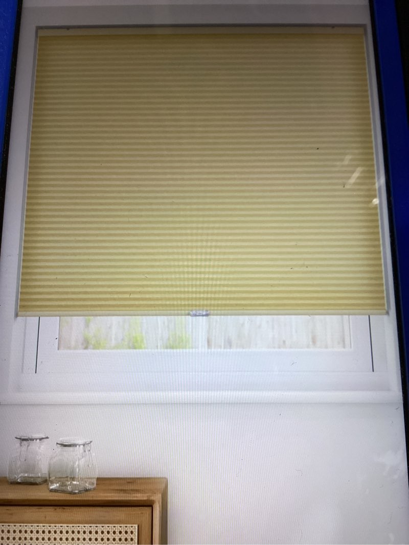 Tonature No Drill Cellular Shades for Indoor Windows, Thermal Insulating & Noise Reducing Honeycomb 